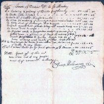 1676-1678 receipt, town of Portsmouth to Joshua Moody